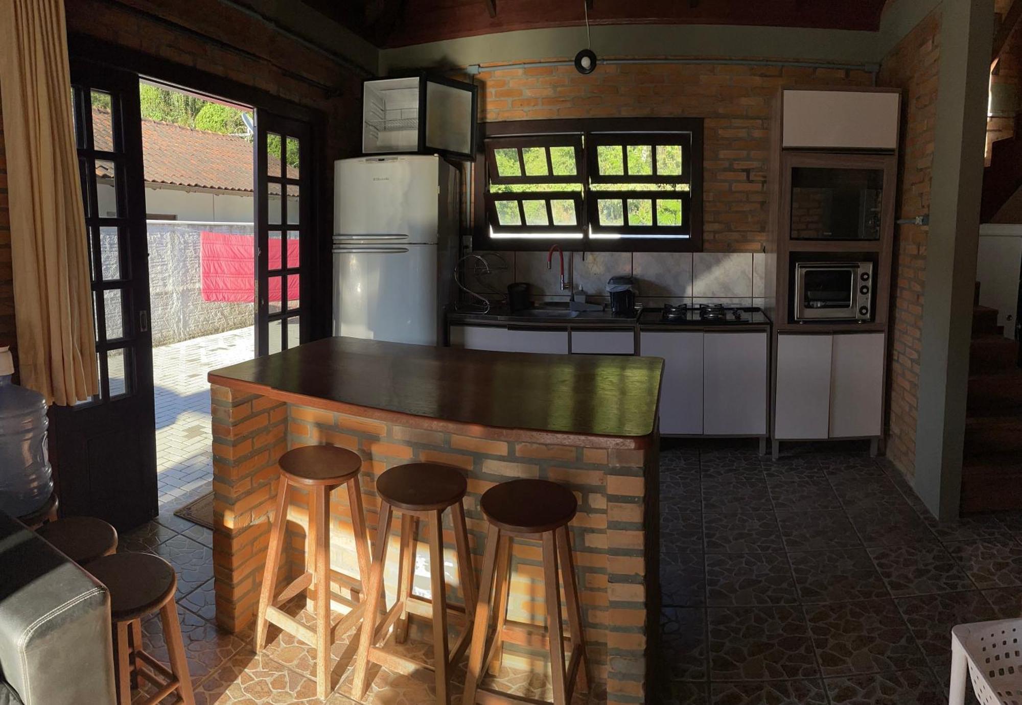 Casa Tijolinho A Vista - 150 Mt Praia Governador Celso Ramos Luaran gambar